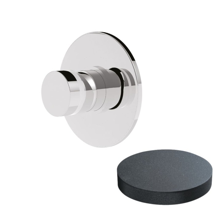 Встраиваемый смеситель для душа, Giulini My ring, графит арт. MR0015DEPGF