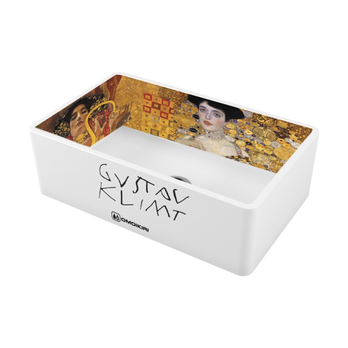 Кухонная мойка Omoikiri Mikura 76-Klimt Natceramic, цвет белый арт. 4993022