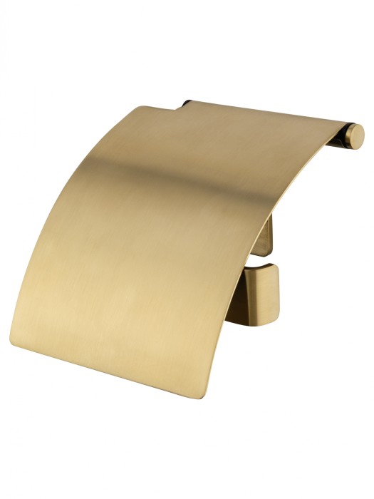 Держатель для туалетной бумаги с крышкой, Wonzon &amp; Woghand Lotte, WW-8326-BG цвет: золото