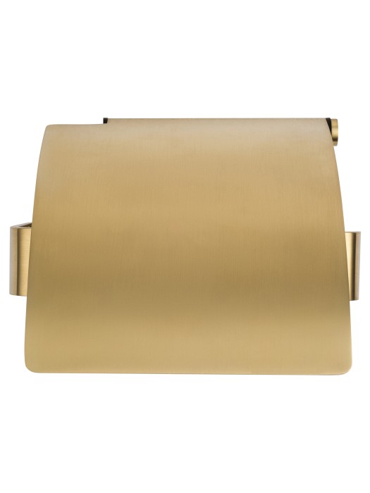 Держатель для туалетной бумаги с крышкой, Wonzon & Woghand Lotte, WW-8326-BG цвет: золото