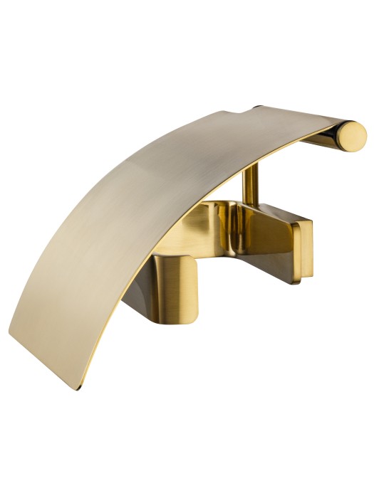 Держатель для туалетной бумаги с крышкой, Wonzon & Woghand Lotte, WW-8326-BG цвет: золото