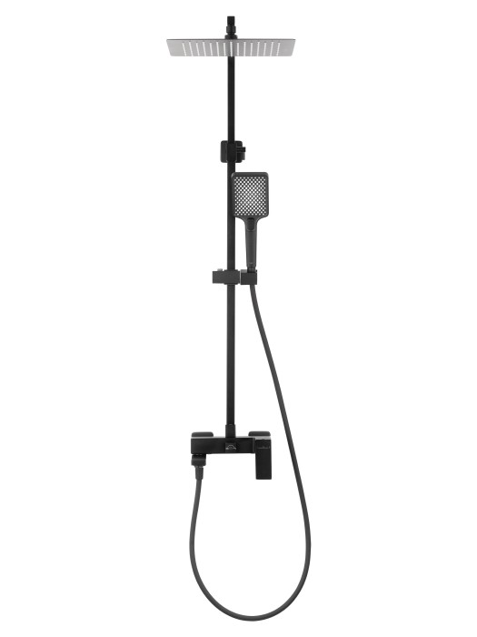 Душевая система, Wonzon & Woghand Cube 2.0, WW-88047068-MB цвет: черный