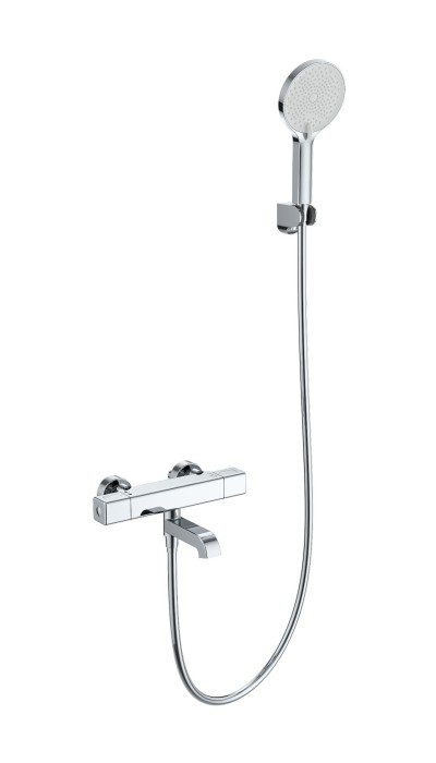 Смеситель для ванны с душем и термостатом, Wonzon &amp; Woghand Stay, WW-B2016-A1-CR цвет: хром