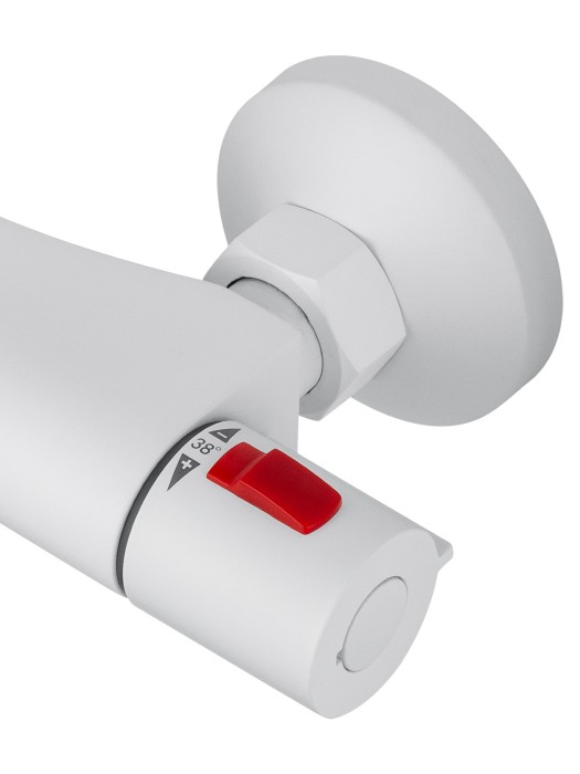 Смеситель для душа с термостатом, Wonzon & Woghand Inn, WW-B1005-A-MW цвет: белый