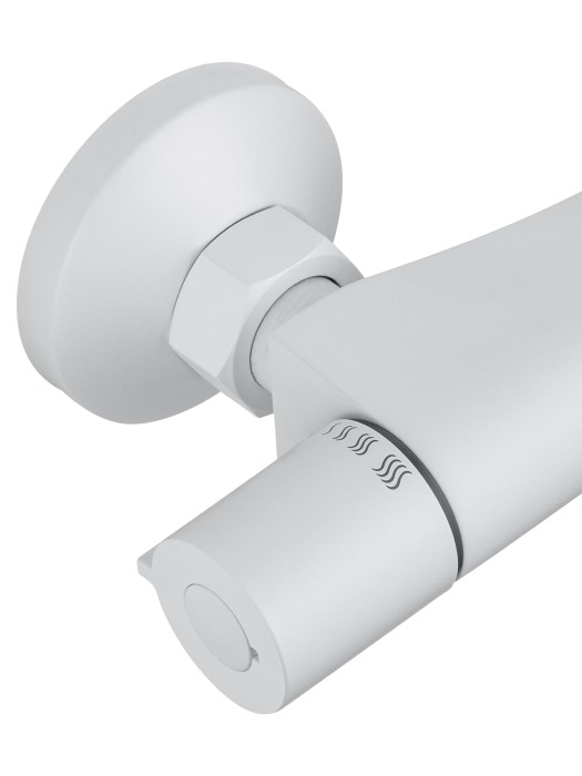 Смеситель для душа с термостатом, Wonzon & Woghand Inn, WW-B1005-A-MW цвет: белый