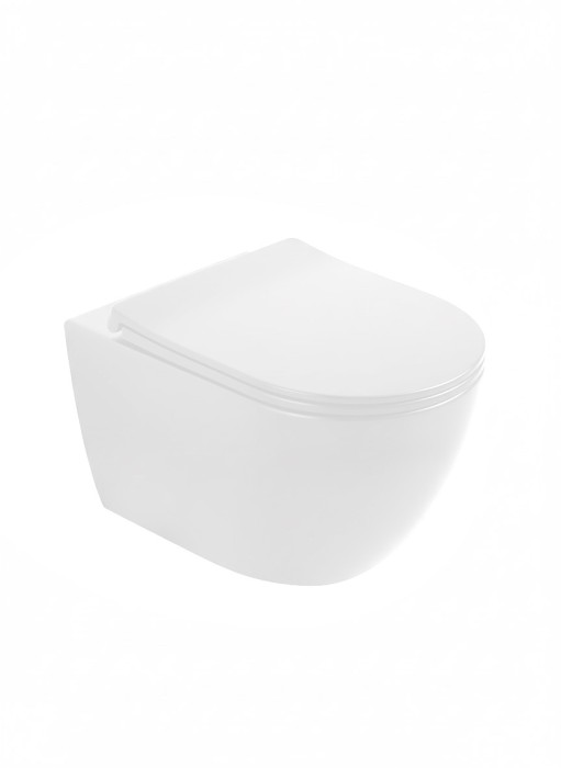 Унитаз подвесной безободковый, Wonzon &amp; Woghand Nile, WW-UP2210-MW цвет: белый