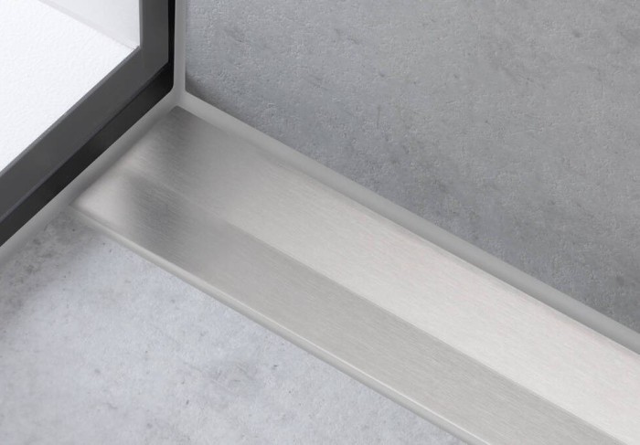 Внешняя часть трапа для душа 70 см, укорачиваемая под RainDrain Flex Hansgrohe, сталь арт. 56050800