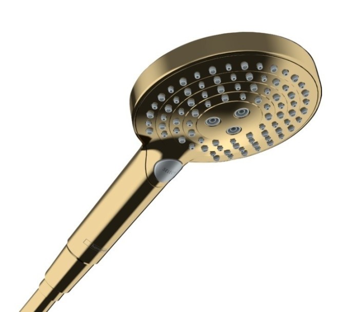 Ручной душ PowderRain Raindance Select S Hansgrohe, золото арт. 26014990