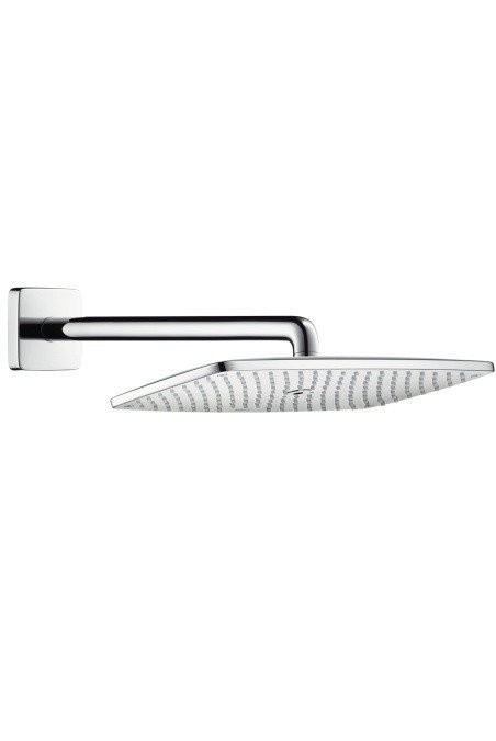 Верхний душ с настенным кронштейном Raindance E Hansgrohe, хром арт. 27376000