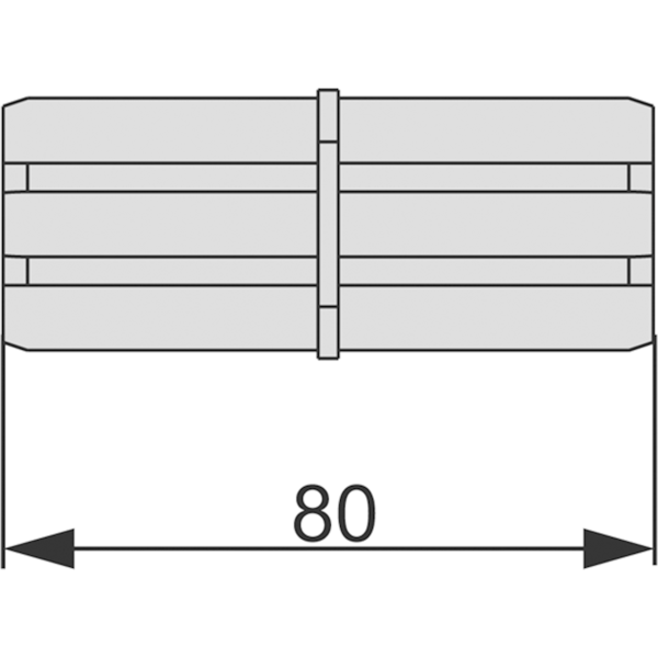 Торцевое соединение профиля, TECE арт. 9010009