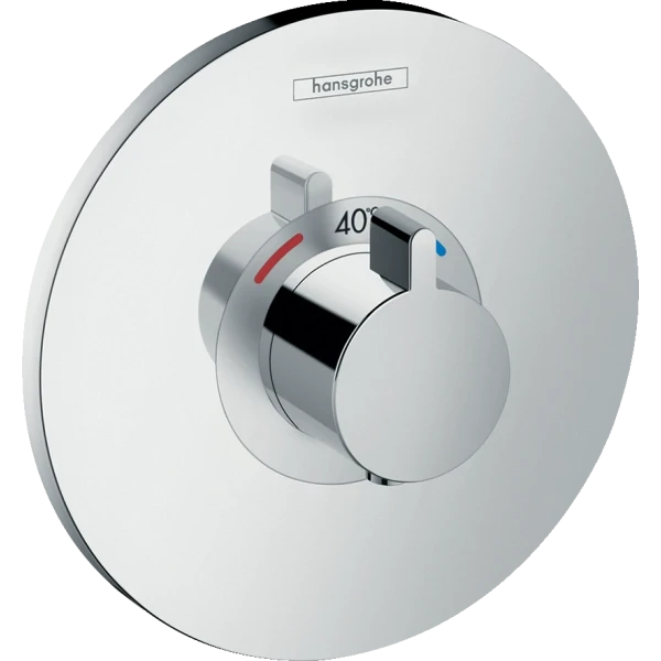 Термостат для душа скрытого монтажа, Hansgrohe Ecostat S, хром арт. 15755000