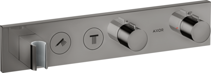 Термостат для душа ShowerSolutions Axor, полированный черный хром арт. 18355330