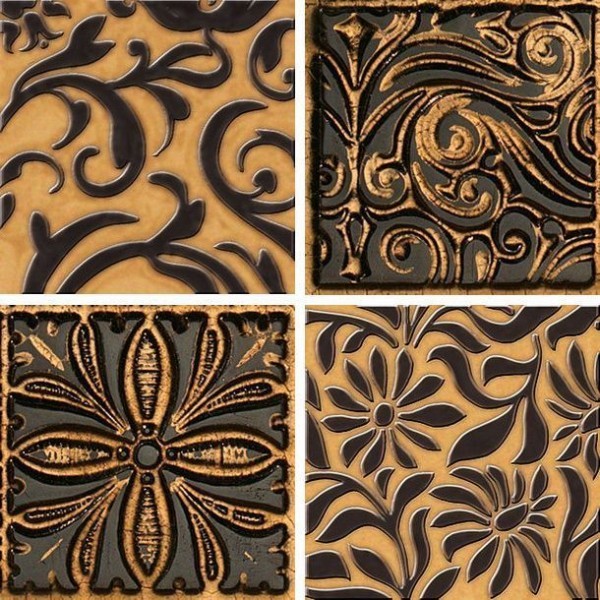 Декор tozzetto luxury gold 7,2x7,2 Italon Decor Project арт. 600090000151