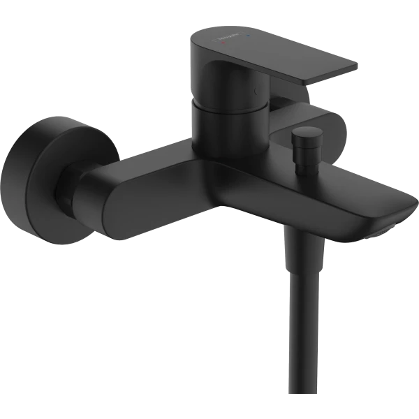 Смеситель для ванны, Hansgrohe Rebris E, черный арт. 72450670