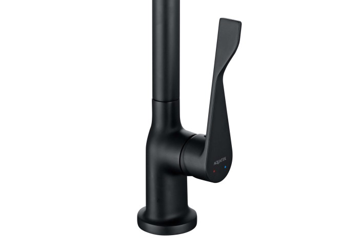 Смеситель для кухни, Aquatek Вега, черный арт. AQ1083MB