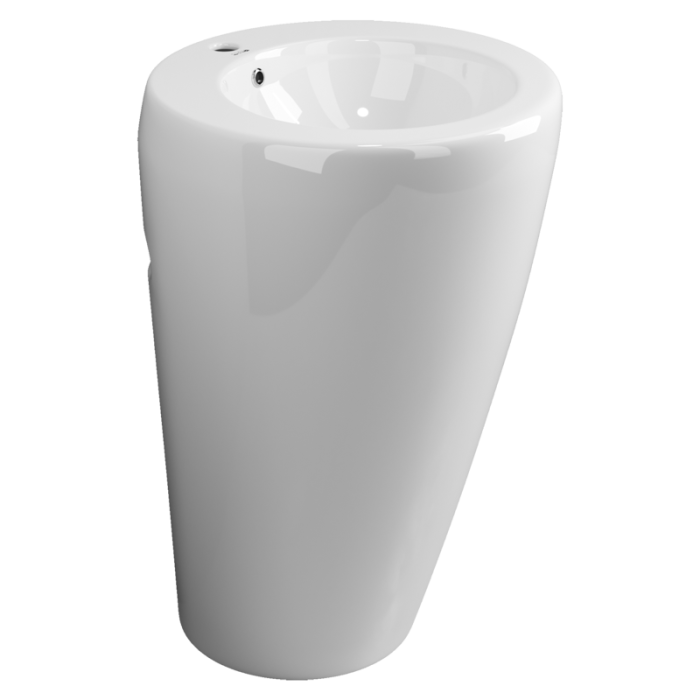 Раковина-моноблок Ceramicanova 850, белый арт. CN1807