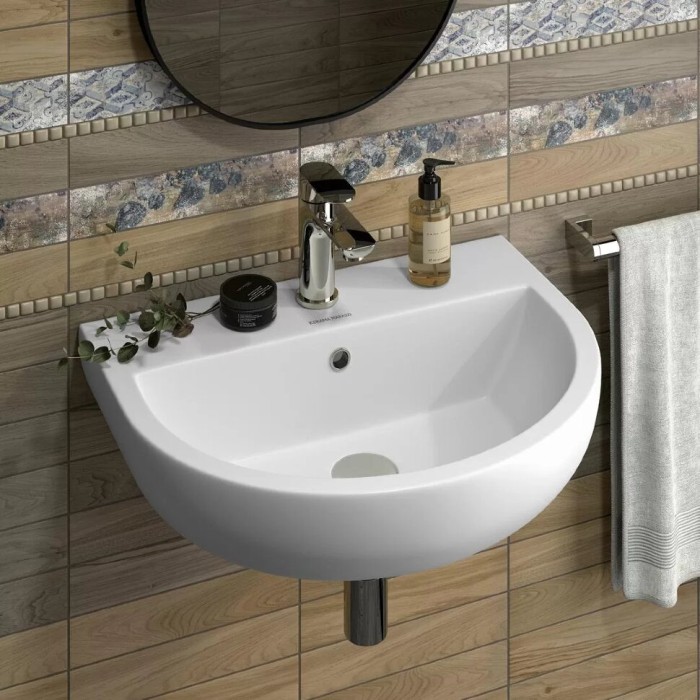 Раковина 55x48см, Bungiorno Kerama Marazzi, белый - BG.wb.55
