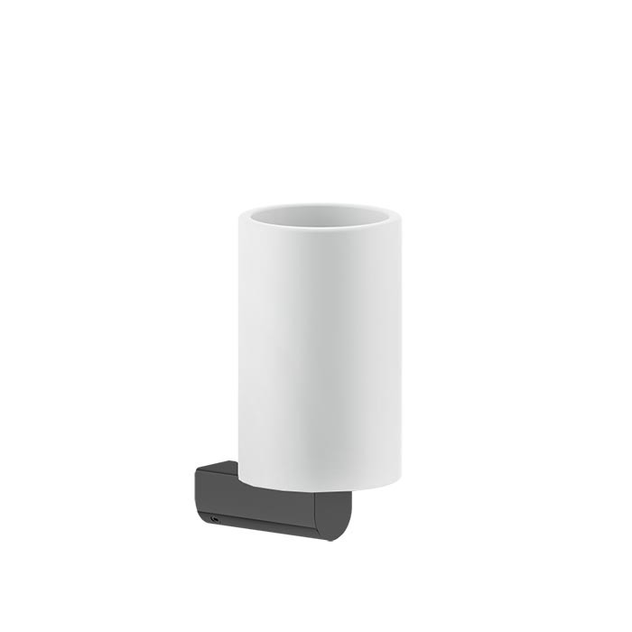 Стакан для зубных щеток настенный, Gessi Rilievo, nero xl арт. 59507#299