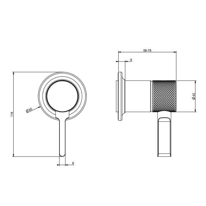 Смесителя для ванны, встраиваемый, на 1 источник, Gessi Inciso, золото арт. 58109#246