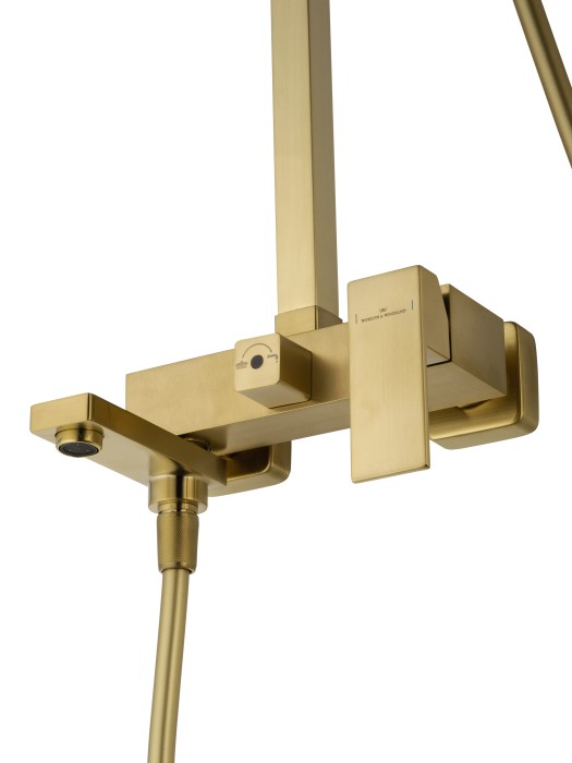 Душевая система, Wonzon & Woghand Cube, WW-88739016-BG цвет: золото