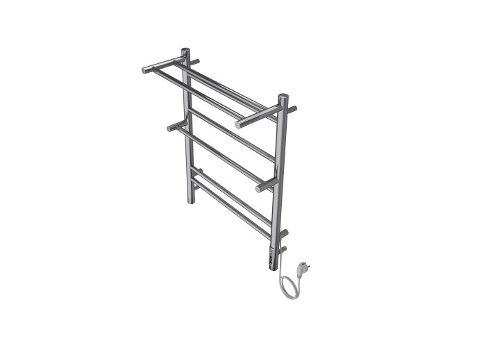 Полотенцесушитель водяной 500х700 Aquatek Альфа, хром арт. AQ EL RRP0770CH