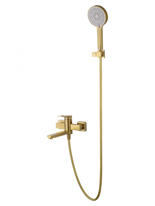 Смеситель для ванны с душем, Wonzon &amp; Woghand Frame, WW-88639010-BG цвет: золото