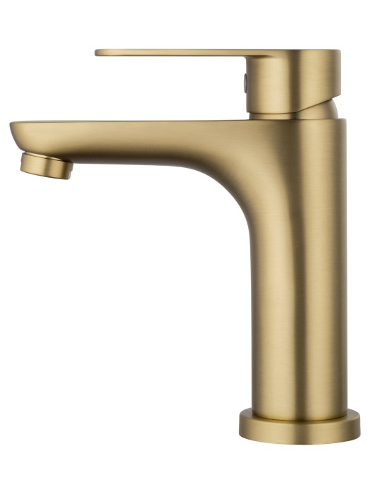 Смеситель для раковины, Wonzon & Woghand Alfa, WW-A40202-BG цвет: золото