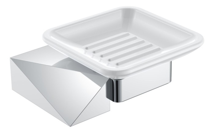 Настенная мыльница chrome, Boheme New venturo - 10313-CR