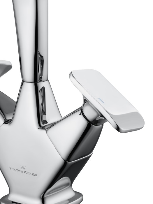 Смеситель для раковины высокий, Wonzon & Woghand Shakespeare, WW-651103-CR цвет: хром