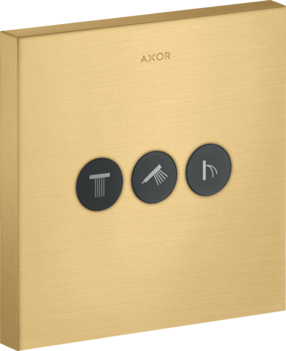 Переключатель потоков ShowerSelect Axor, шлифованное золото арт. 36717250