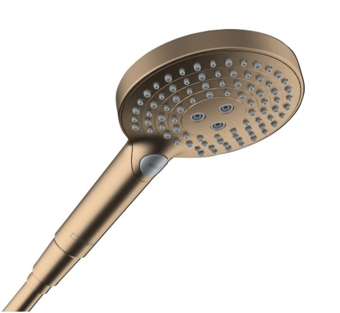 Ручной душ PowderRain Raindance Select S Hansgrohe, бронза арт. 26014140