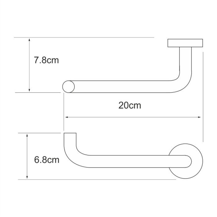 Держатель туалетной бумаги WasserKRAFT Rhein K-6200 арт. K-6296