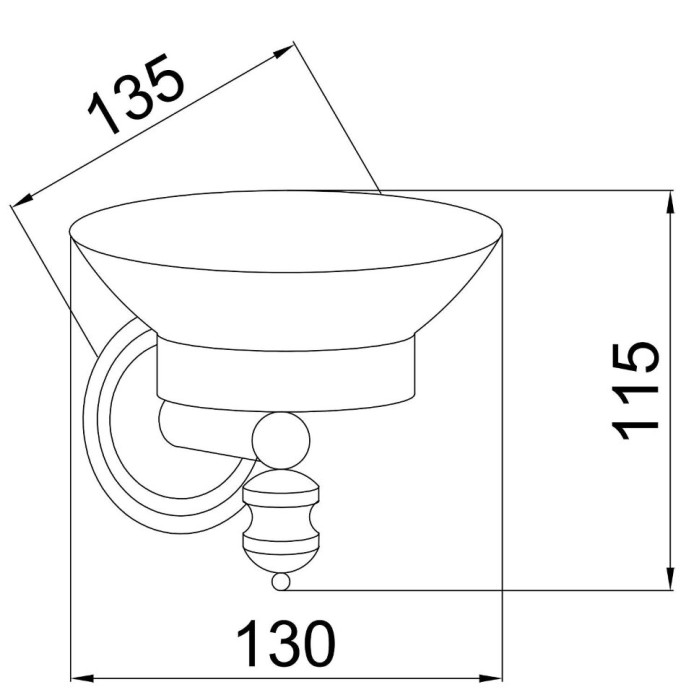 Мыльница, Palazzo, Boheme 10153