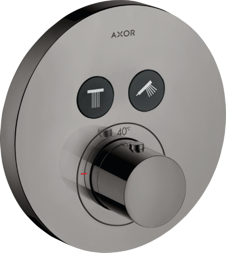 Термостат для душа ShowerSelect Axor, полированный черный хром арт. 36723330