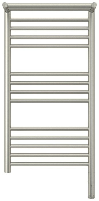 Сунержа Электрический полотенцесушитель 800x400, Богема 3.0 с 1 полкой, 071-5807-8040 цвет: сатин