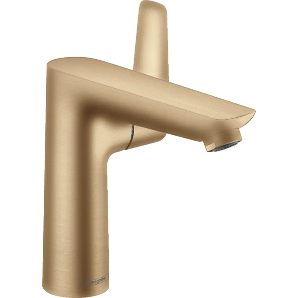 Смеситель для раковины со сливным гарнитуром, Hansgrohe Talis E, бронза арт. 71754140