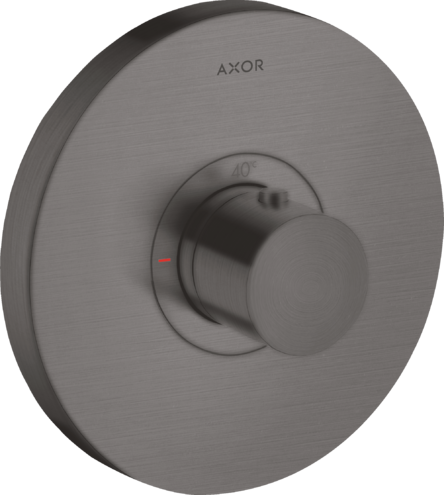 Термостат для душа ShowerSelect Axor, шлифованный черный хром арт. 36721340