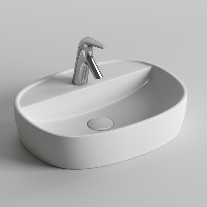 Накладная раковина Ceramicanova Element, белый арт. CN6036