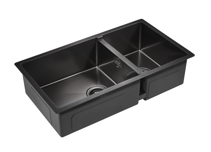 Мойка для кухни нержавеющая 780х440мм Paulmark OSSER, вороненая сталь - PM527844-GM