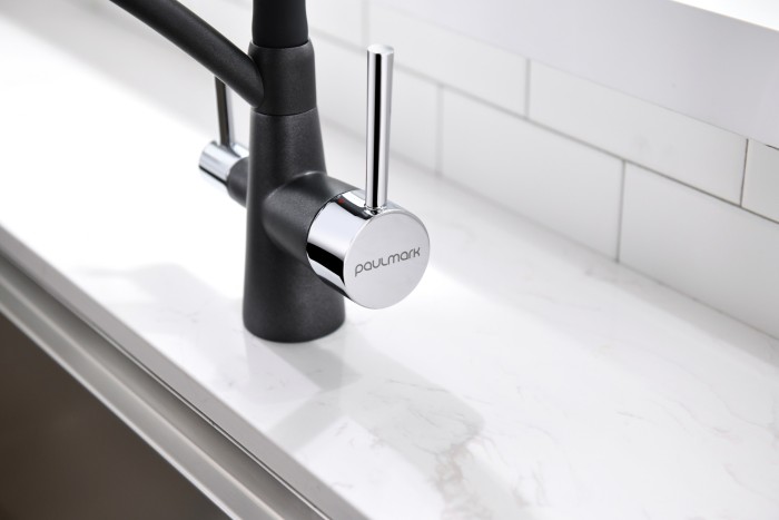 Смеситель для кухни  Paulmark SIEGEN, черный металлик - Si213111-418