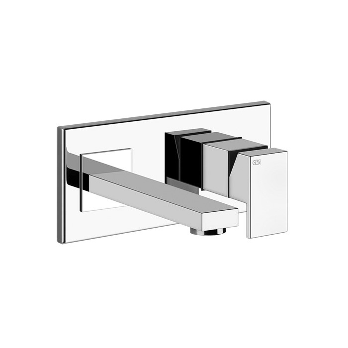 Встраиваемый однорычажный смеситель, излив 146мм, Gessi Rettangolo, хром арт. 44840#031
