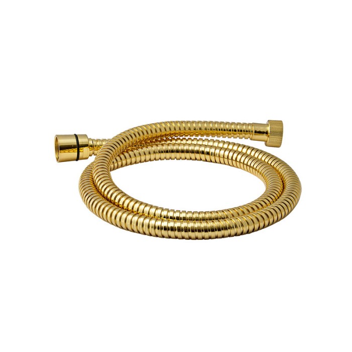 Гибкий шланг 150 см c двойным зажимом, Giulini Wellness, золото 24 карата арт. 1573O
