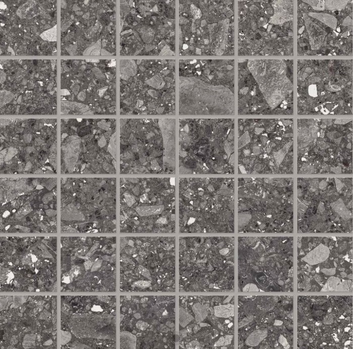 Плитка mosaico 5x5 nero lapp.rett 30x30 ERGON Lombarda арт. E0K4