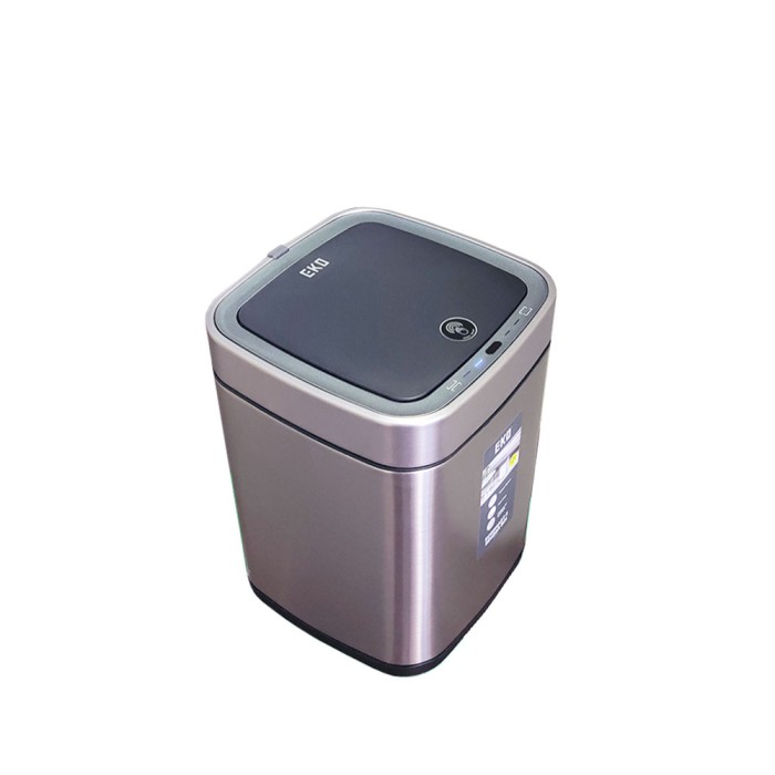 Мусорное ведро EKO 6 литров сенсорное, перезаряжаемое, сталь арт. EK9252R GMT-6L