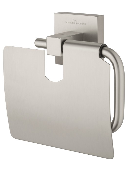 Держатель для туалетной бумаги с крышкой, Wonzon &amp; Woghand Polo, WW-8926-BN цвет: никель