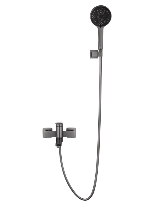 Смеситель для ванны с душем, Wonzon & Woghand Frame, WW-88639010-BGM цвет: графит