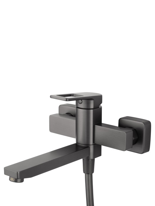 Смеситель для ванны с душем, Wonzon & Woghand Frame, WW-88639010-BGM цвет: графит