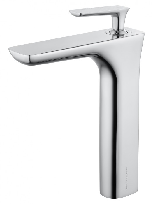 Смеситель для раковины высокий, Wonzon &amp; Woghand Shark, WW-481102-CR цвет: хром