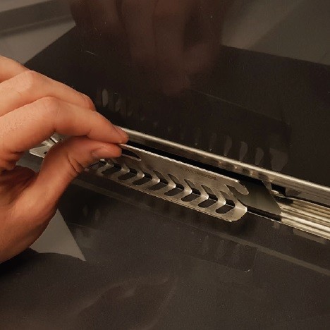 Душевой лоток BERGES WALL 600 пристенный, матовый хром, S-сифон D50/105 H50, арт.090056