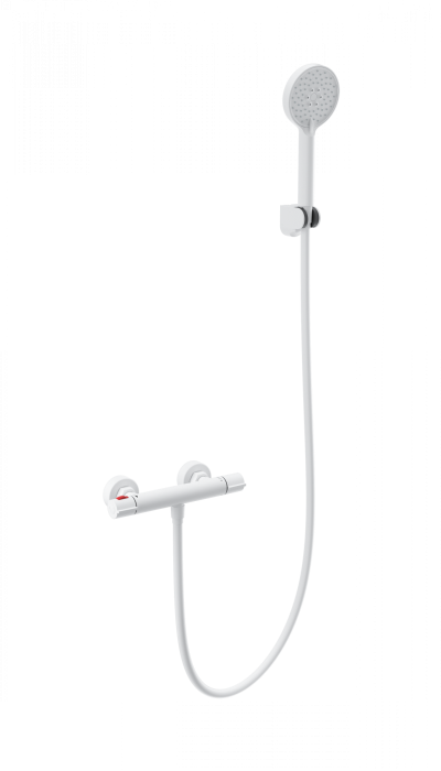 Смеситель для душа с термостатом, Wonzon &amp; Woghand Inn, WW-B2063-A-MW цвет: белый